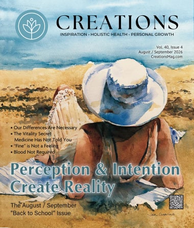 Cover of the August / September 2026 issue of Creations Magazine.
